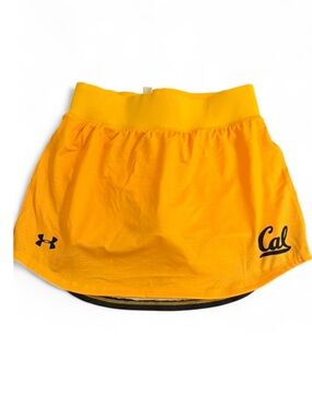 Under Armour Yellow Cal Athletic Skort